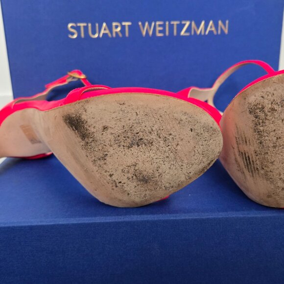 Stuart Weitzman Sandals Pink Size 7 - Picture 3 of 4